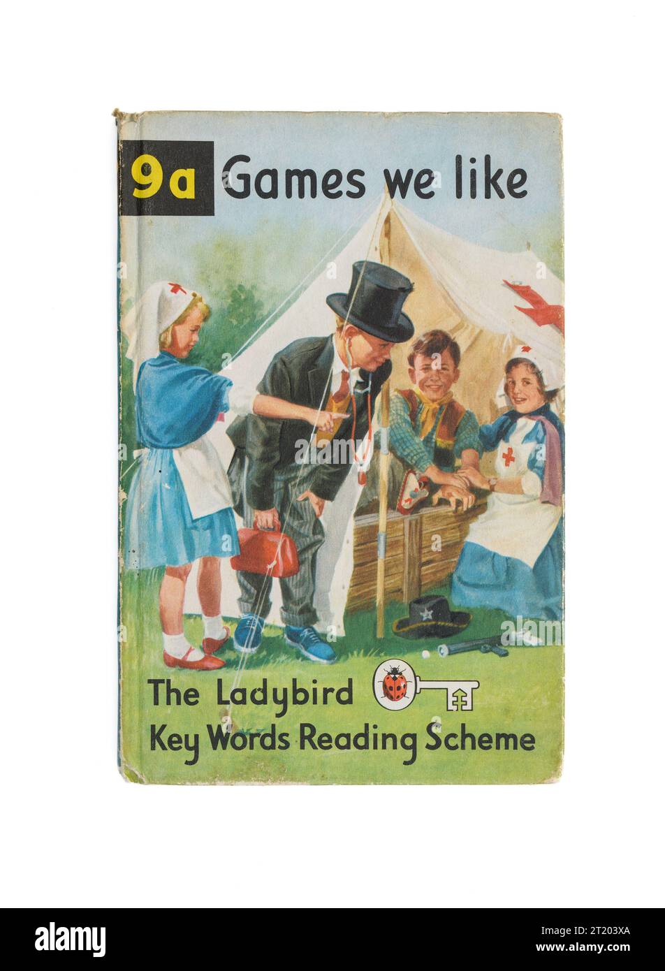Front cover of Games We Like a Ladybird Early Reading Scheme title Stock Photo