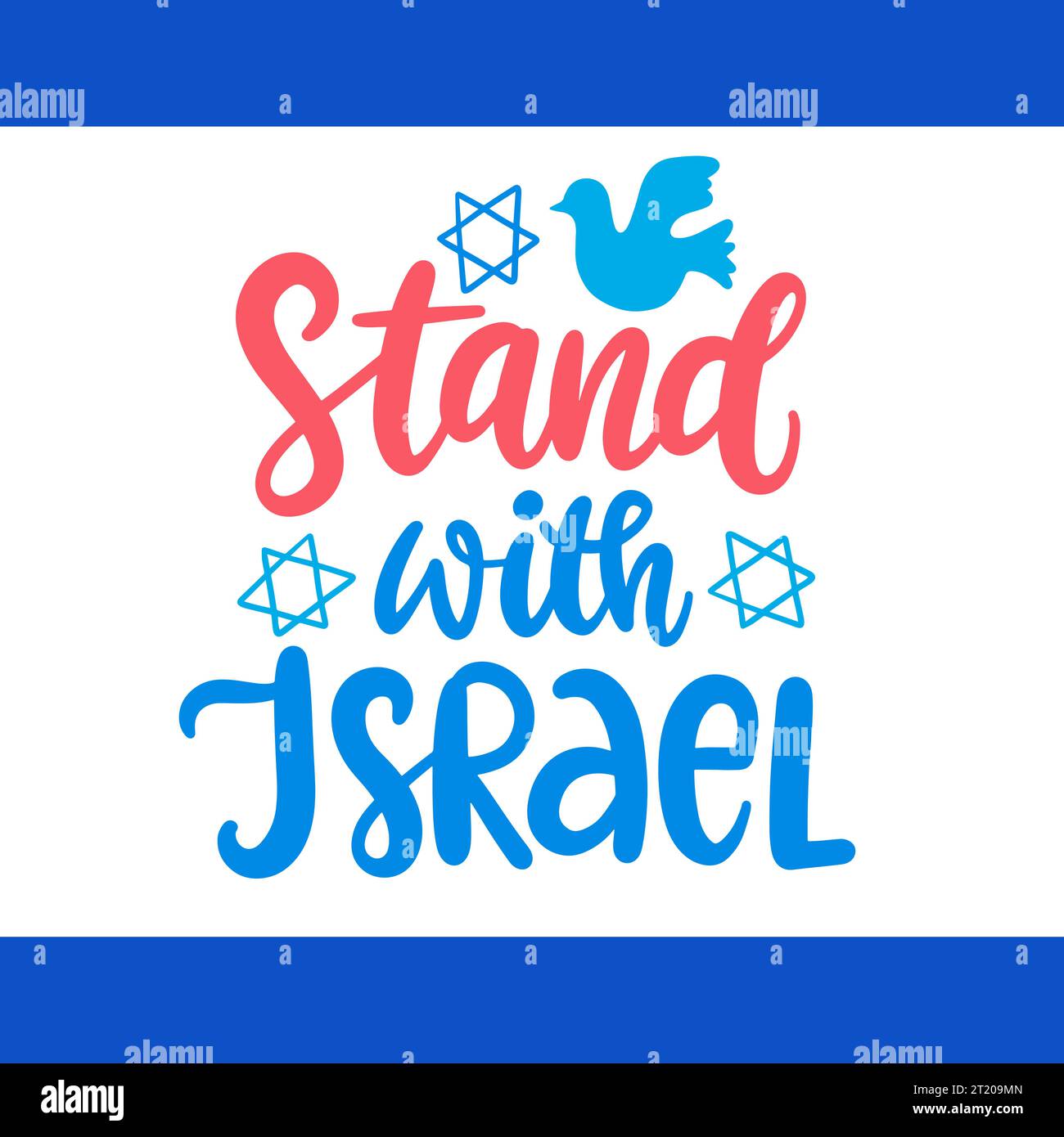 We stand with israel Stock Vector Images - Alamy