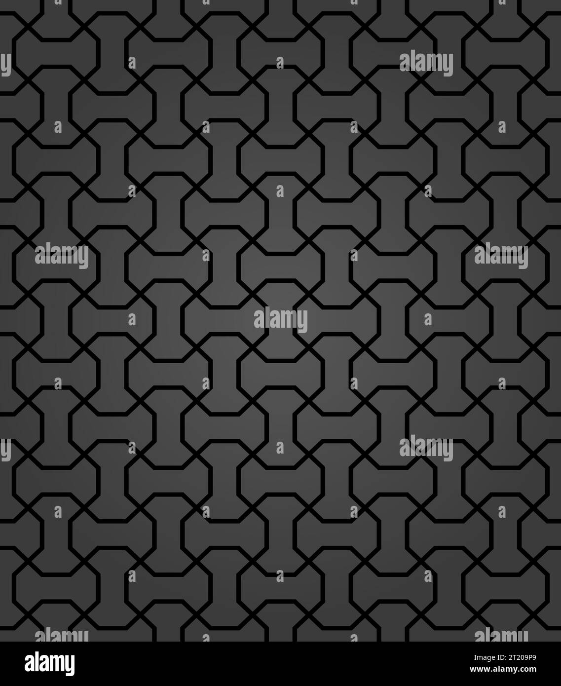 Seamless vector dark ornament in arabian style. Geometric abstract ...