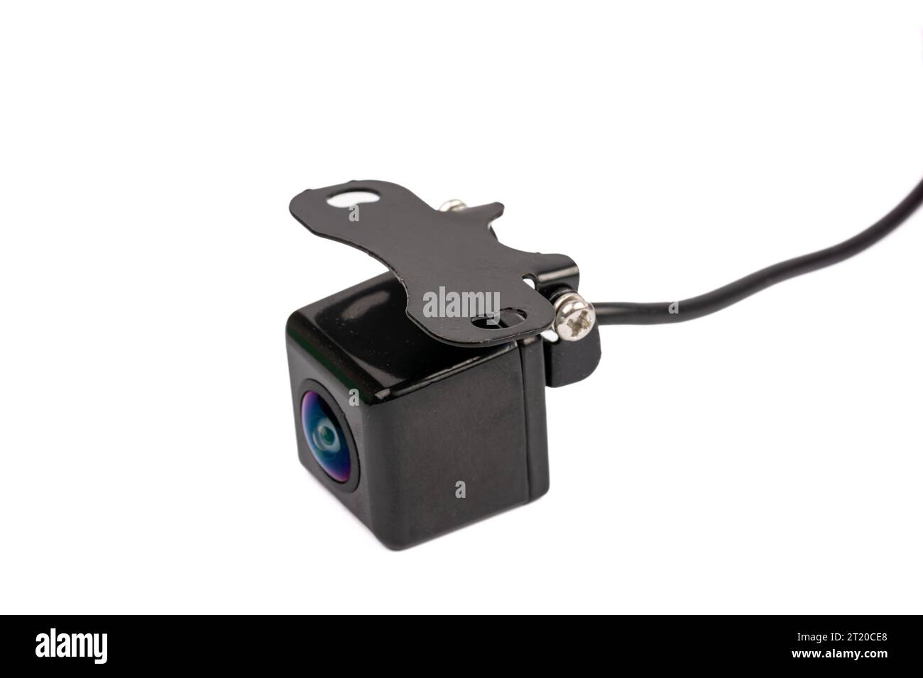 car rear view camera isolated on white background 3 Stock Photo Alamy