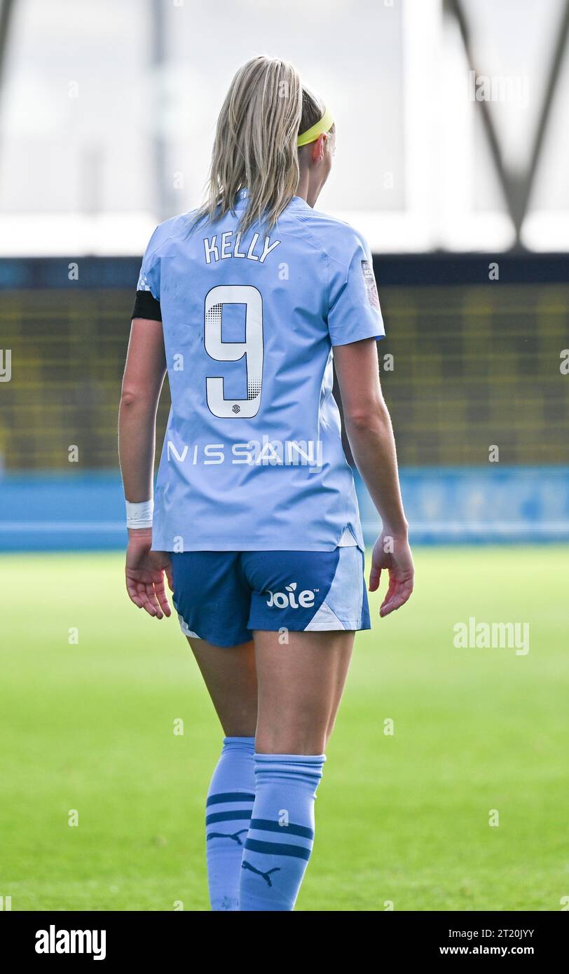 Joie Stadium, Sportcity, Manchester, England. 15th October 2023. Chloe Kelly 9 of Manchester