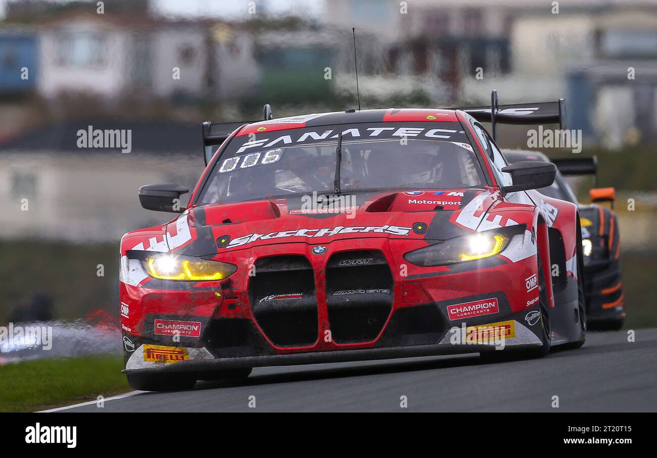 # 32, Zandvoort, NL Sunday 15th of OCTOBRE 2023: Charles Weerts, Dries Vanthoor, Team WRT, BMW M4 GT3 car, PRO, during the Races of the Zandvoort Sprint Cup race on Octobre 15th. The Team WRT races in the PRO class in the Fanatec GT World Challenge Europe powered by AWS event on the Zandvoort circuit, fee liable image, Photo copyright © ATP Geert FRANQUET (FRANQUET Geert  / ATP / SPP) Stock Photo