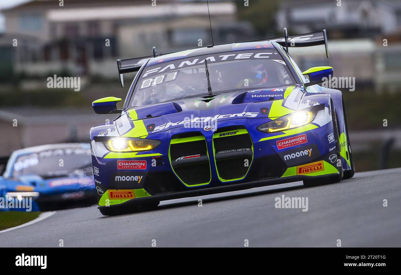 # 46, Zandvoort, NL Sunday 15th of OCTOBRE 2023: Valentino Rossi, Maxime Martine, Team WRT, BMW M4 GT3 car, PRO, during the Races of the Zandvoort Sprint Cup race on Octobre 15th. The Team WRT races in the PRO class in the Fanatec GT World Challenge Europe powered by AWS event on the Zandvoort circuit, fee liable image, Photo copyright © ATP Geert FRANQUET (FRANQUET Geert  / ATP / SPP) Stock Photo