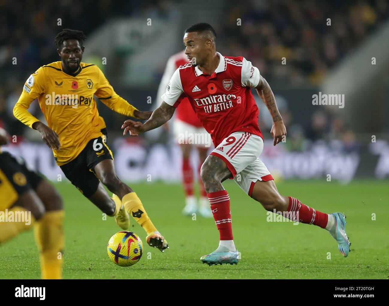 Gabriel Jesus of Arsenal. - Wolverhampton Wanderers v Arsenal, Premier