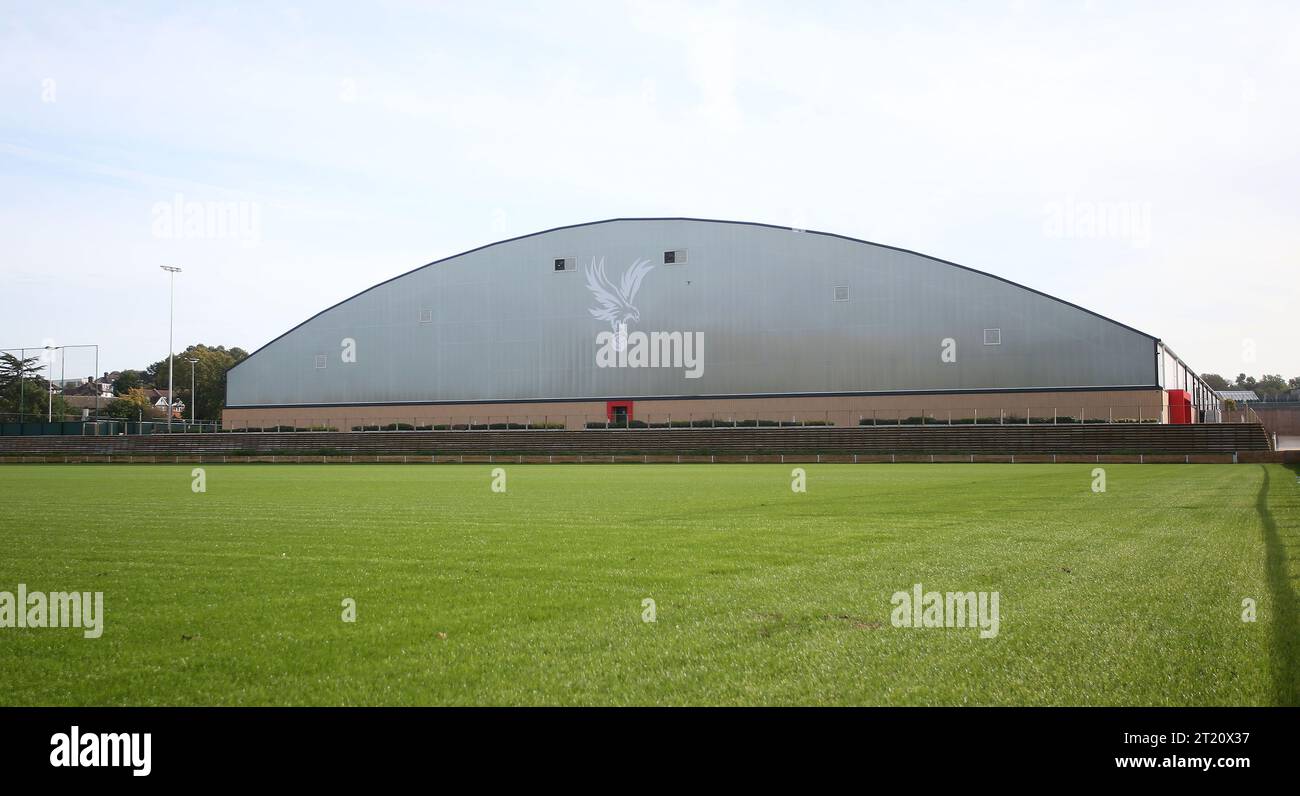 Crystal Palace Academy Dome. - Crystal Palace U18 v Fulham U18, U18 Premier League South, Crystal Palace Academy, London. - 29th October 2022. Editorial Use Only - DataCo Restrictions Apply. Stock Photo