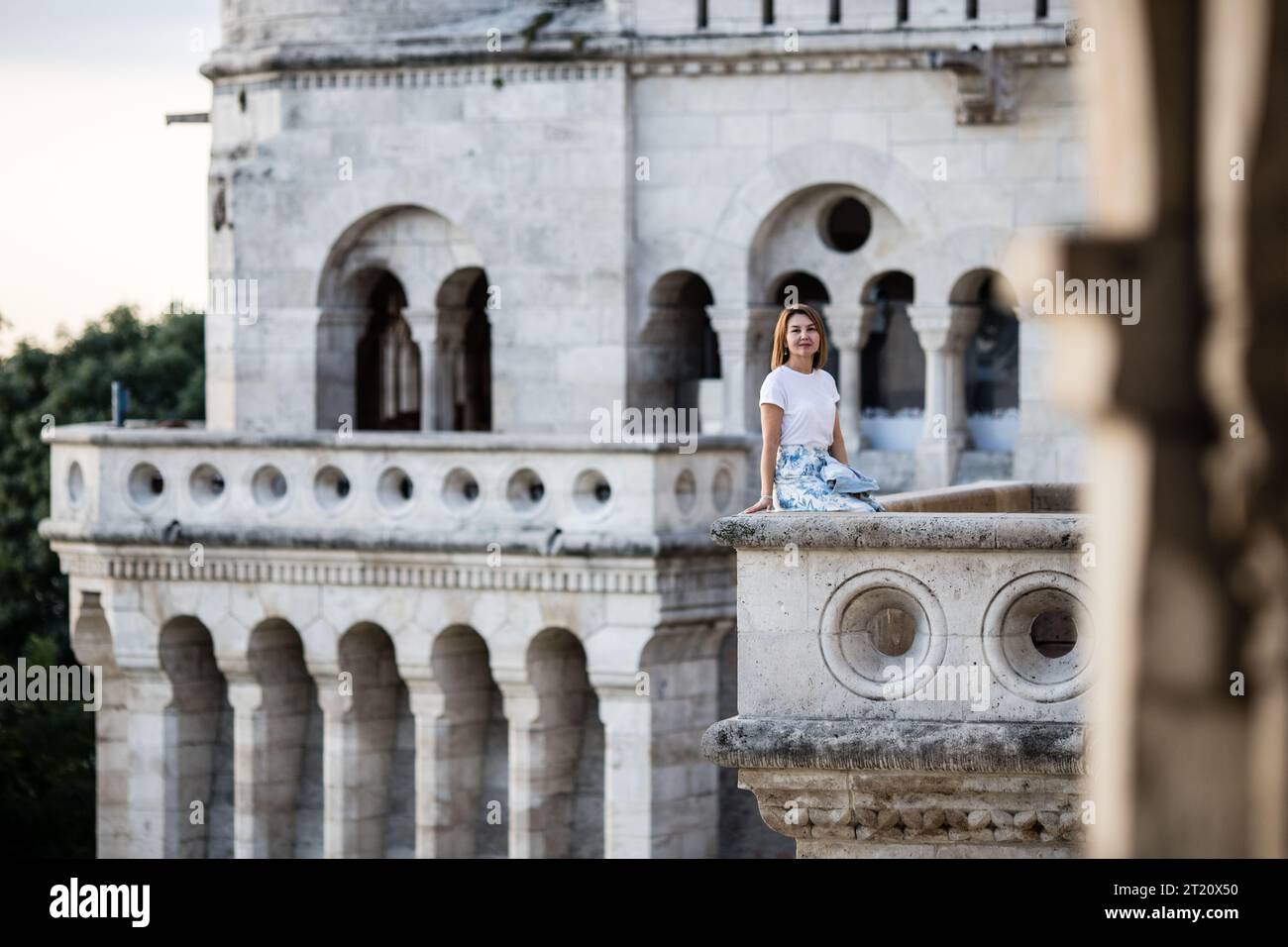 Sightseeing in Budapest, Hungary. Stock Photo