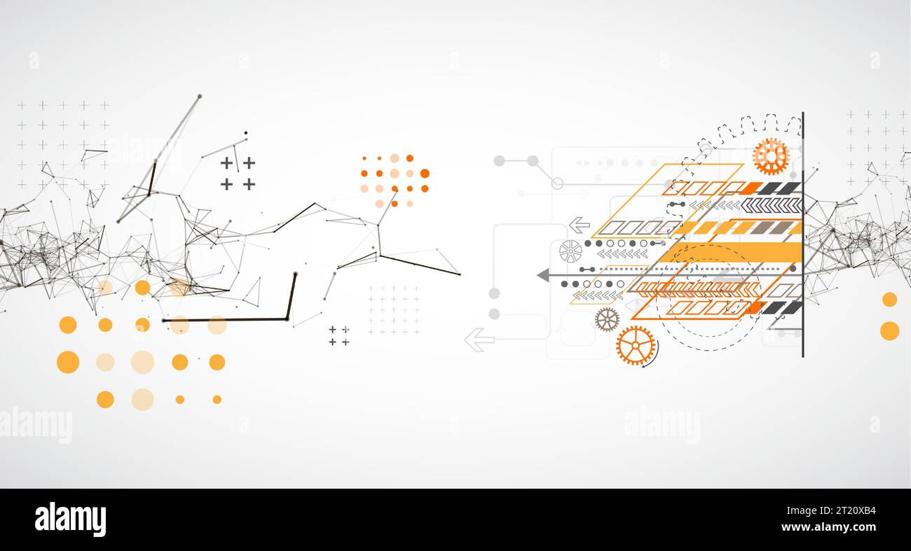 Abstract background on technological and scientific topics. Plexus ...