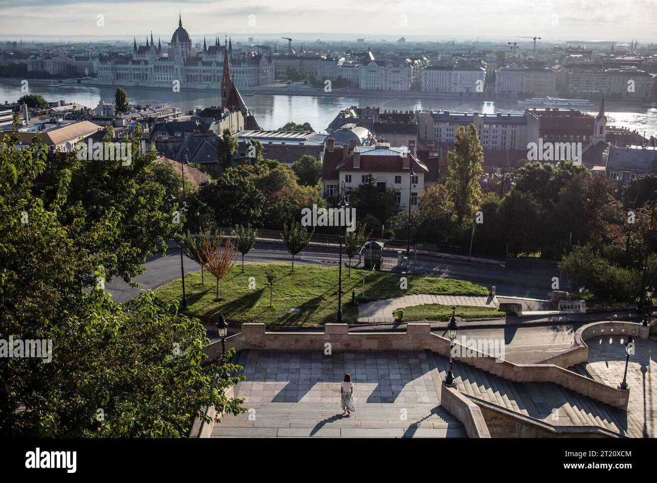 Sightseeing in Budapest, Hungary. Stock Photo