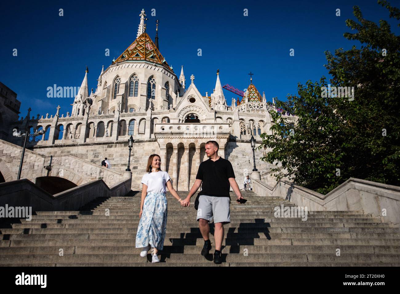 Sightseeing in Budapest, Hungary. Stock Photo