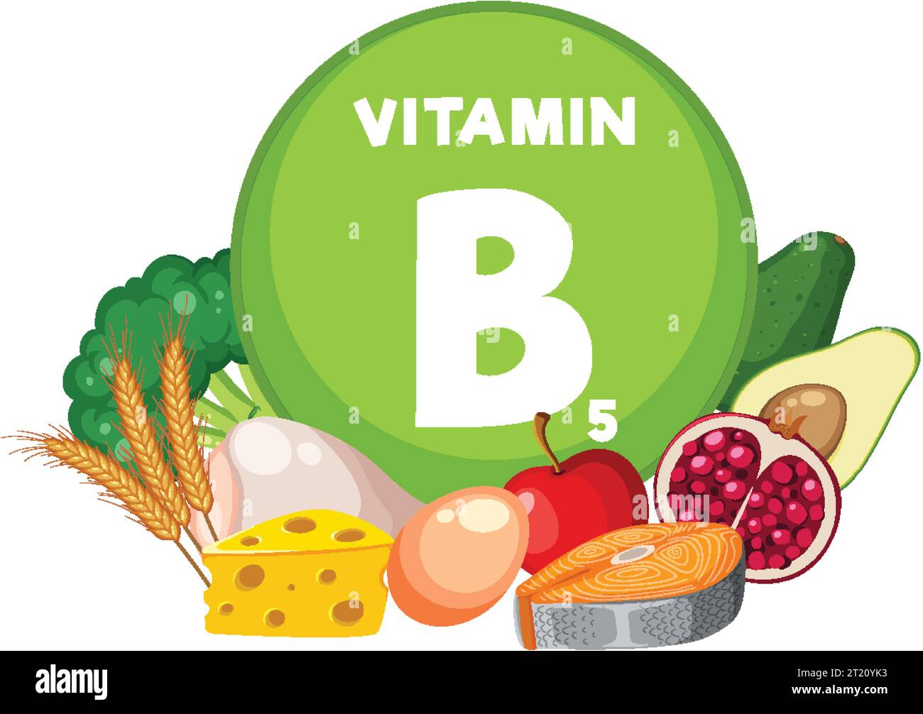 Colorful assortment of nutritious fruits and vegetables packed with