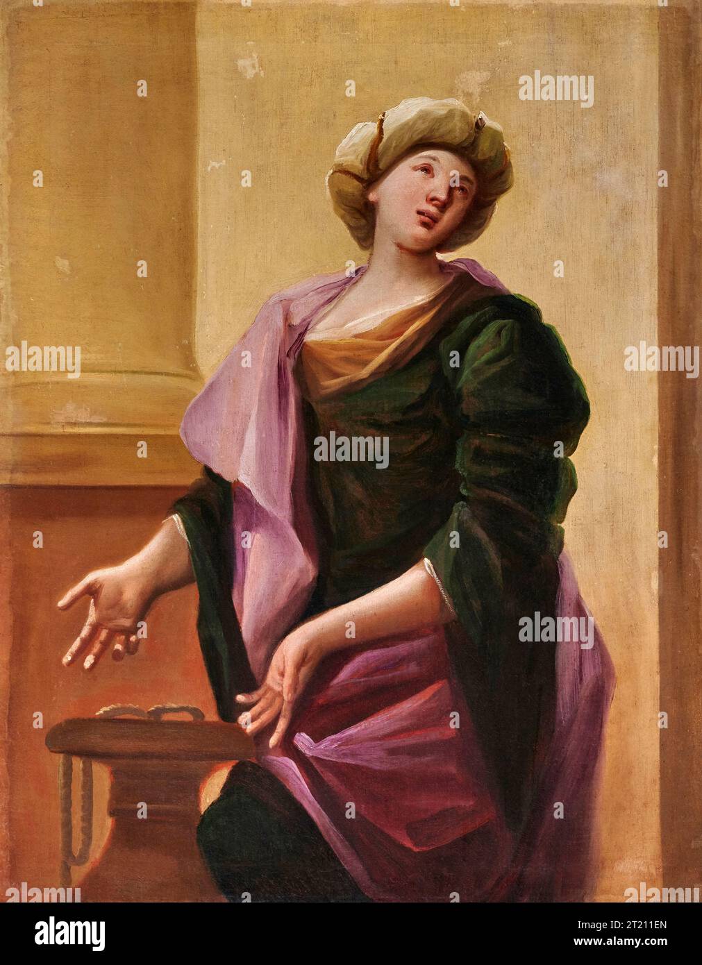 Santa martire olio su tela Antonio Cifrondi ultimi anni del XVII