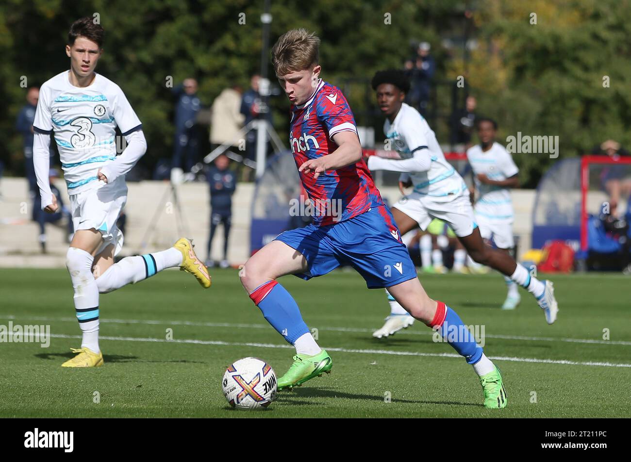 Zach Marsh Of Crystal Palace U18. - Crystal Palace U18 V Chelsea U18 