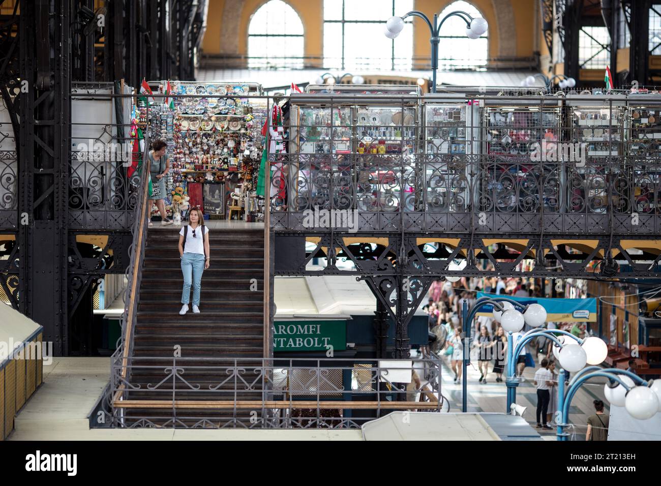Sightseeing in Budapest, Hungary. Stock Photo