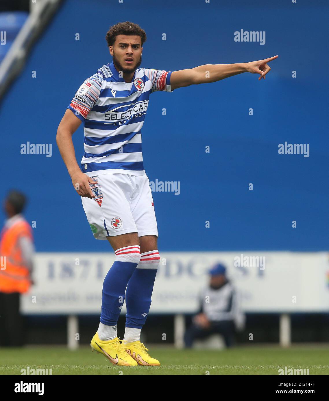 Nesta Guinness-Walker of Reading. - Reading v Stoke City, Sky Bet Championship, Madejski Stadium, Reading. - 4th September 2022. Editorial Use Only - DataCo Restrictions Apply. Stock Photo