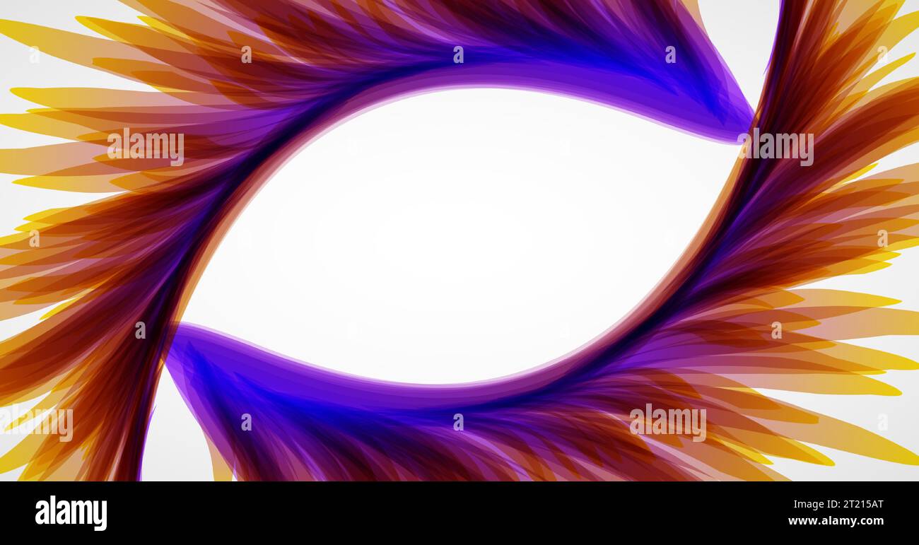 Abstract background with gradient colors with neon lighting. Stock Vector