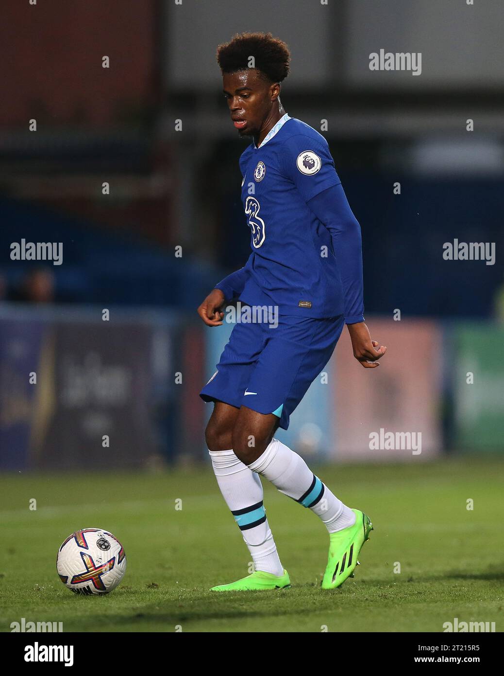 Carney Chukwuemeka of Chelsea U21. - Chelsea U21 v Manchester City U21 ...