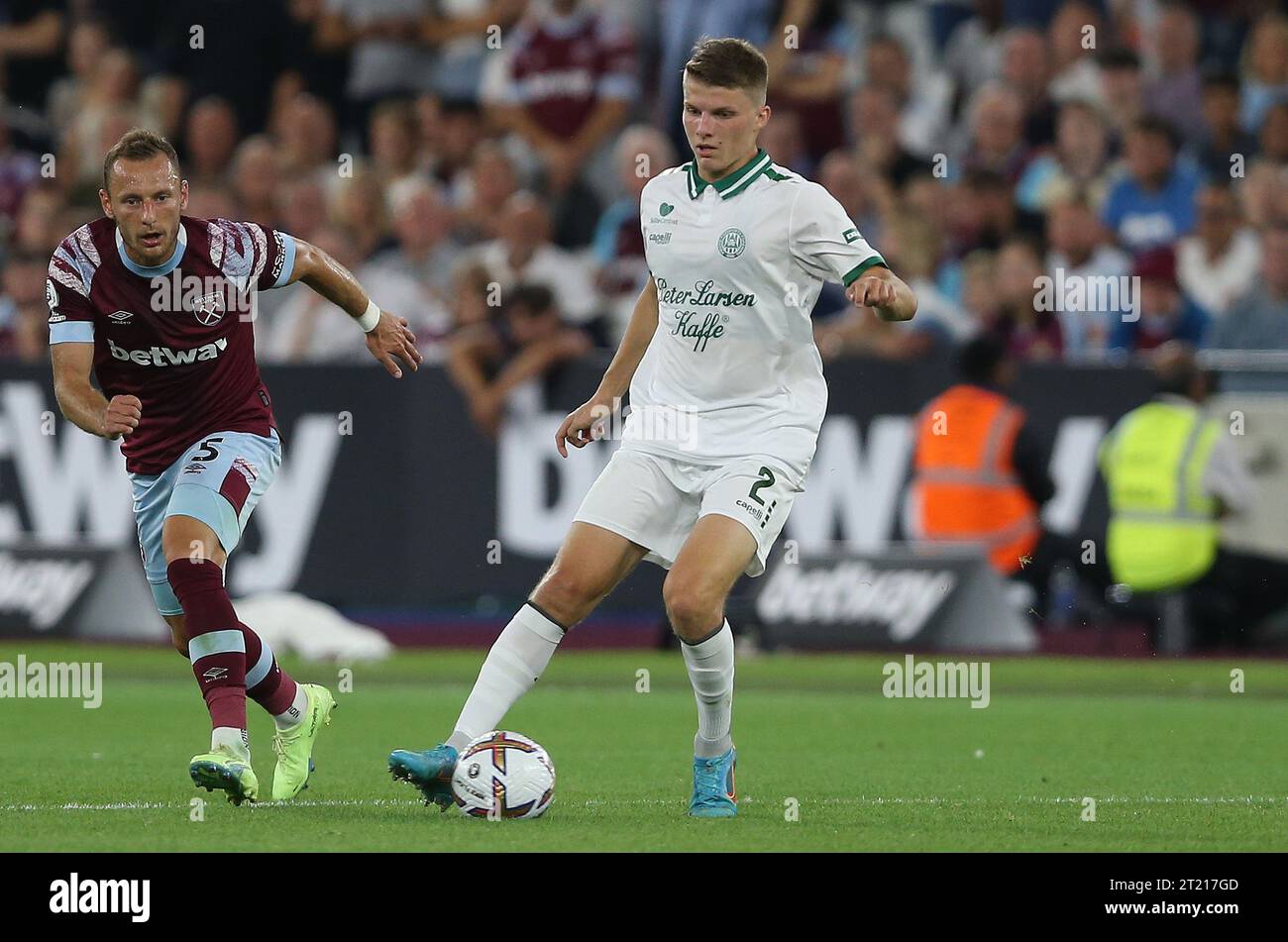 Anton Gaaei of FF. West Ham United v FF, UEFA Europa