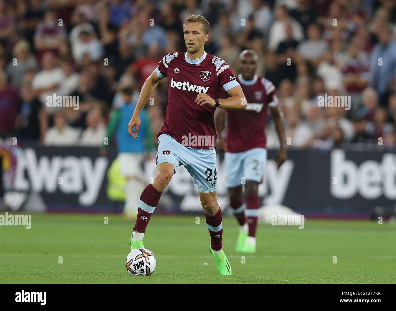 Tomas Soucek of West Ham United. West Ham United v FF, UEFA