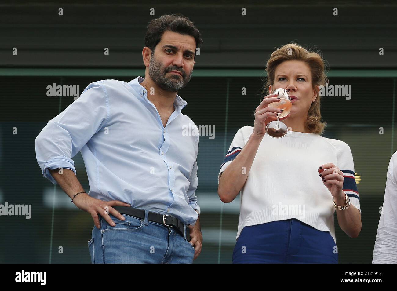 Newcastle United co-owners, Amanda Staveley and husband, Mehrdad