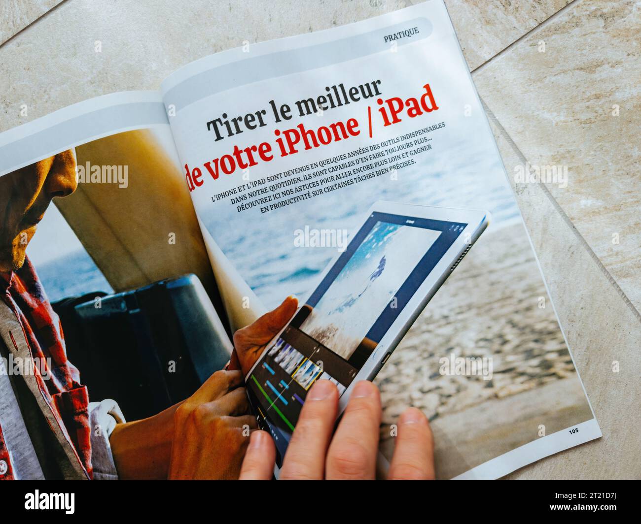 Tech review magazine hi-res stock photography and images - Alamy