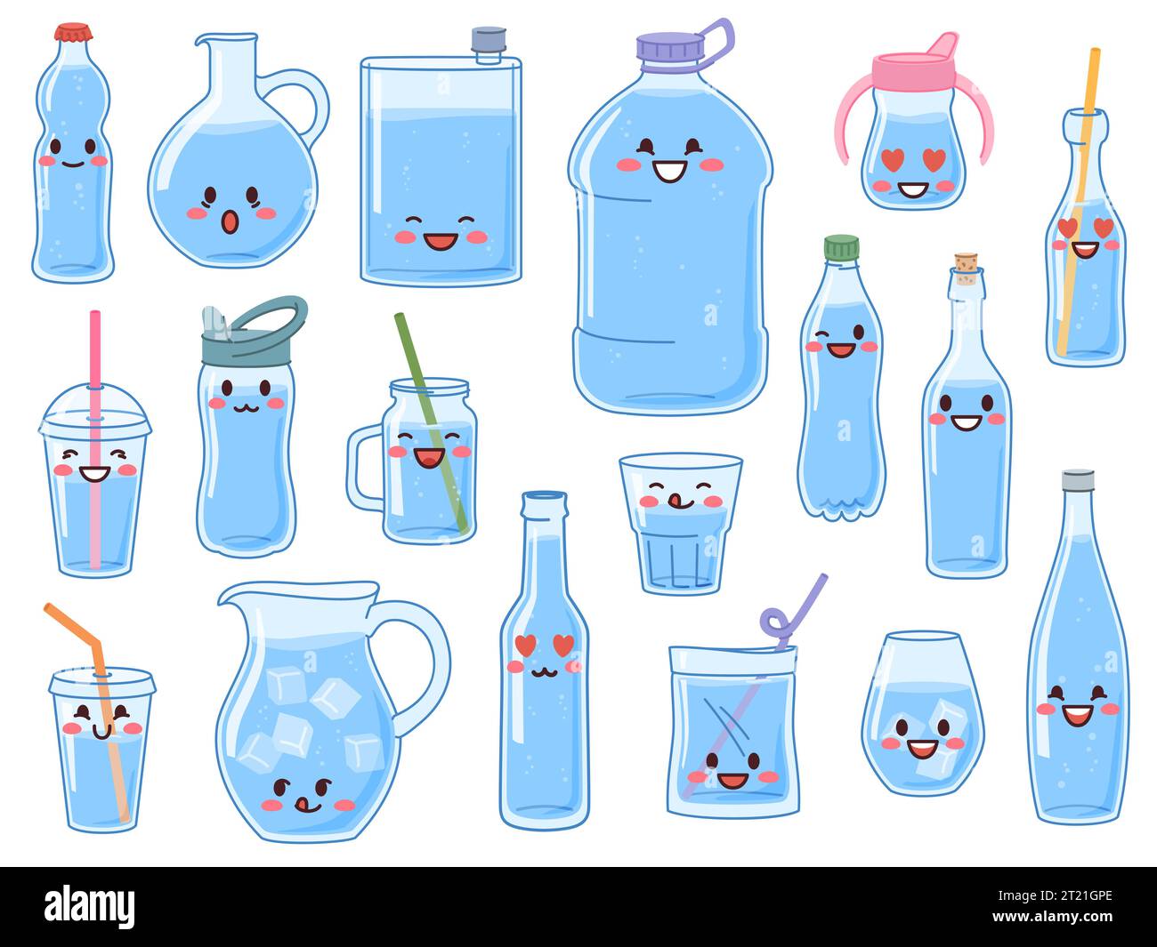 Plastic container of ice Stock Vector Images - Alamy