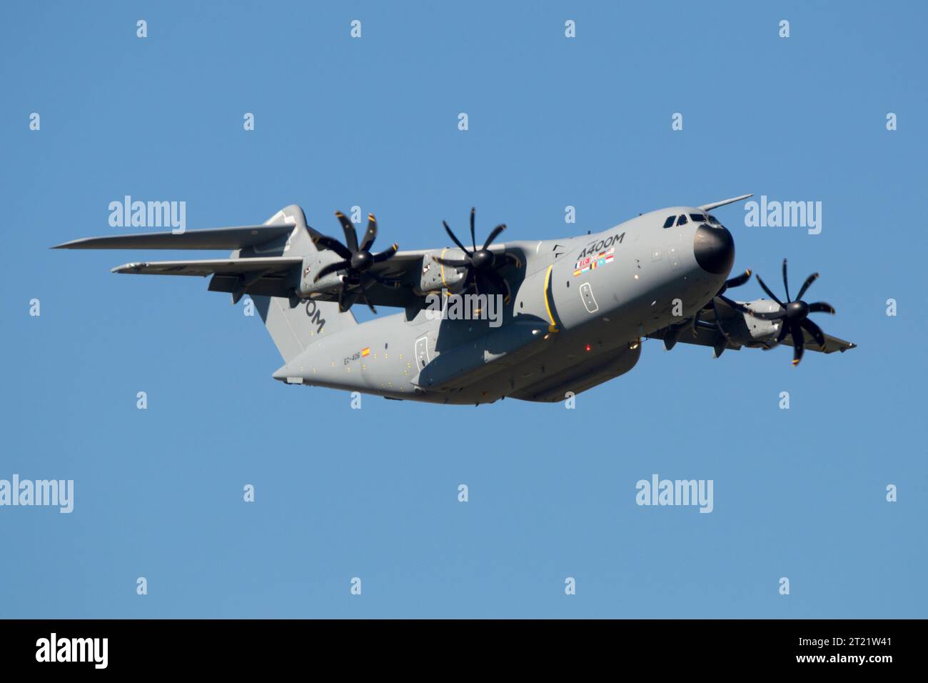 Avión de transporte militar Airbus A400M Stock Photo