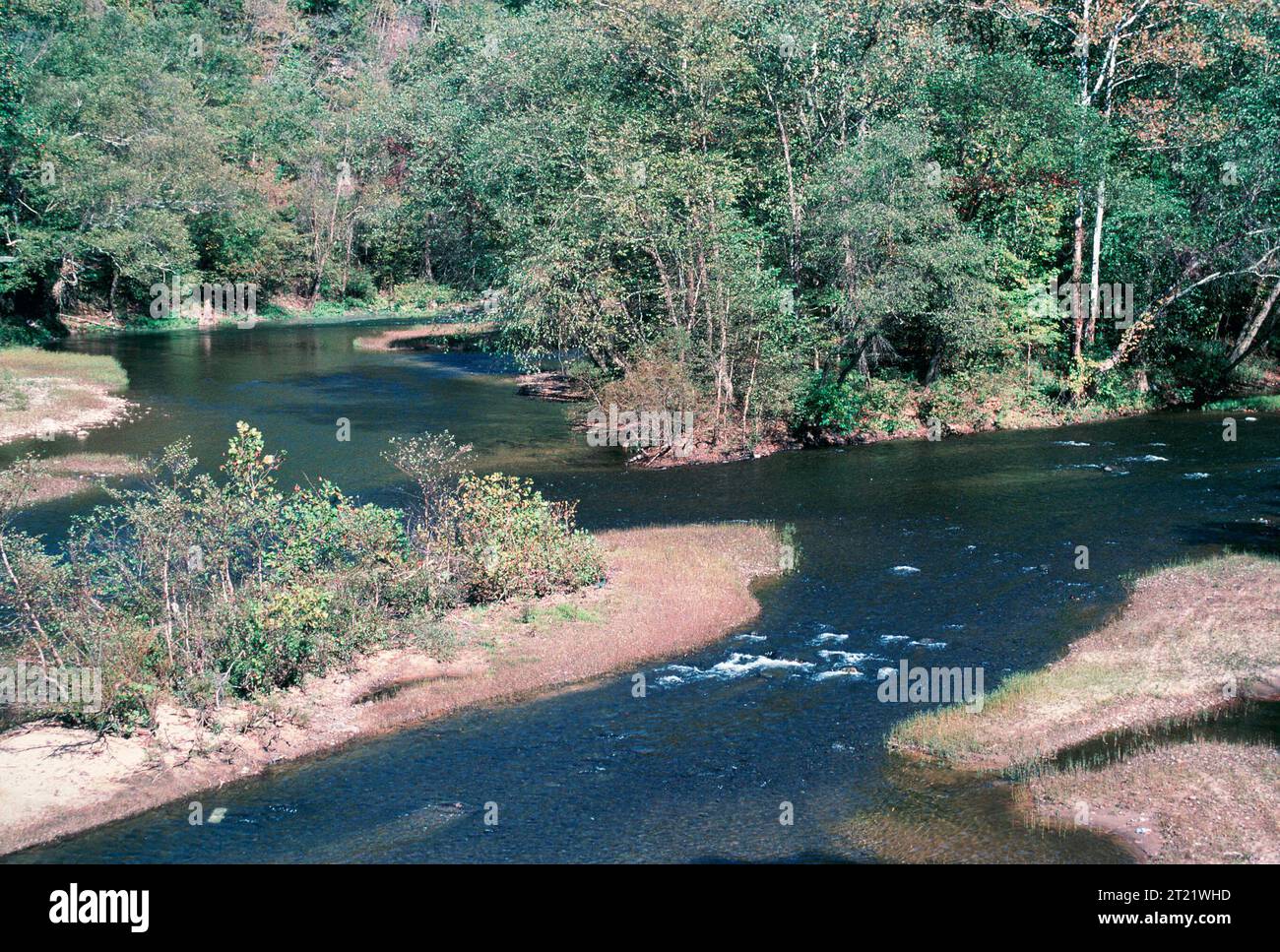 The Elk River in West Virginia provides habitat for the endangered ...
