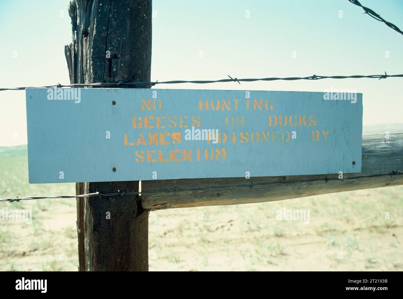 No Sampling Sign Warning sign saying