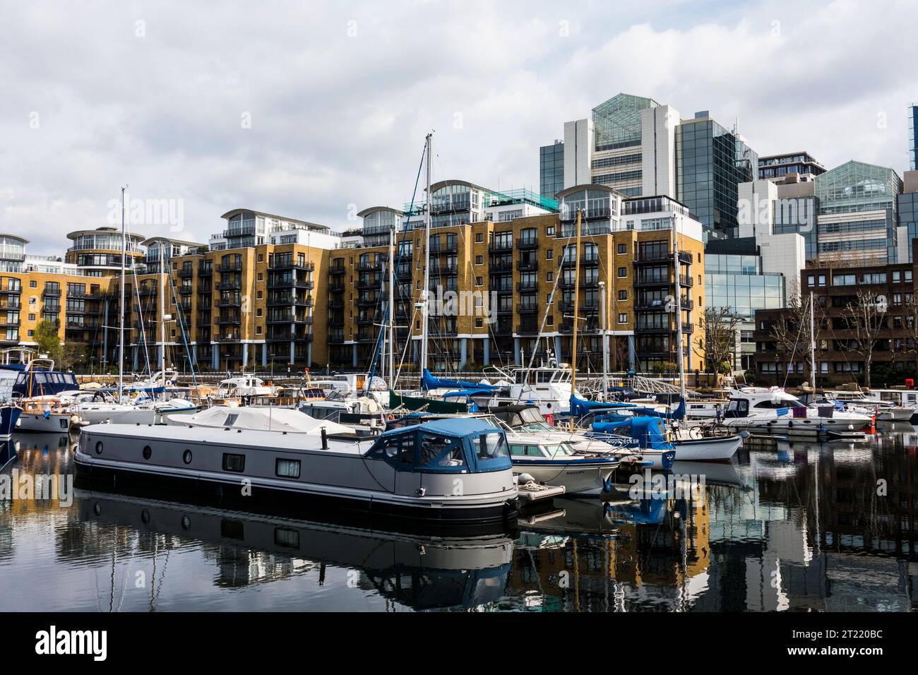 St Katharine Docks, London, England Stock Photo Alamy