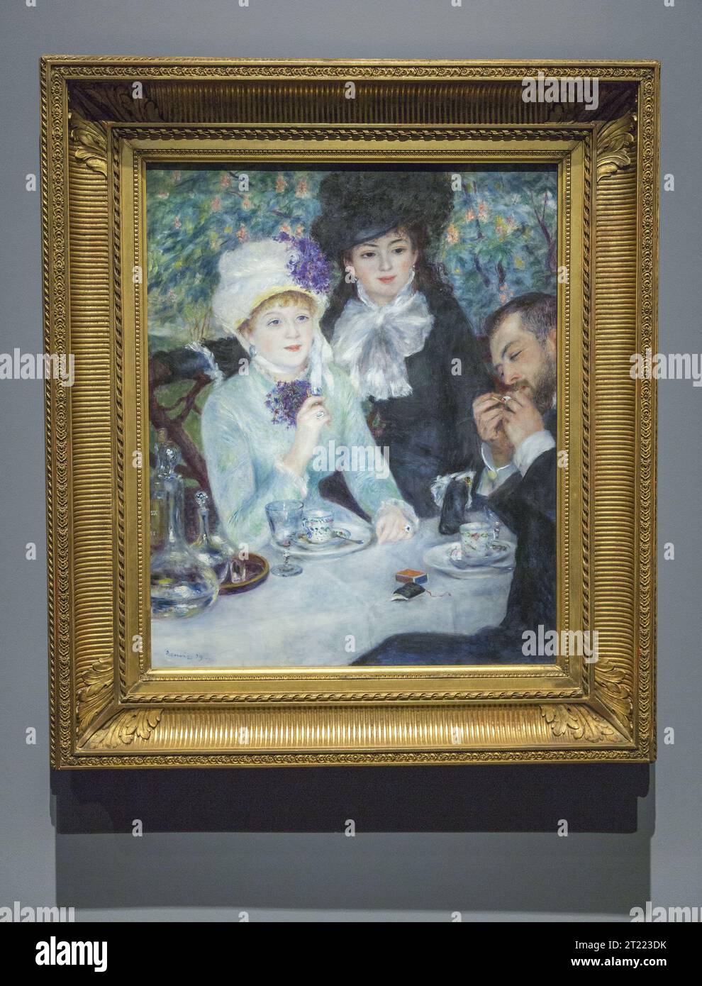 Painting by French artist Renoir Stock Photo