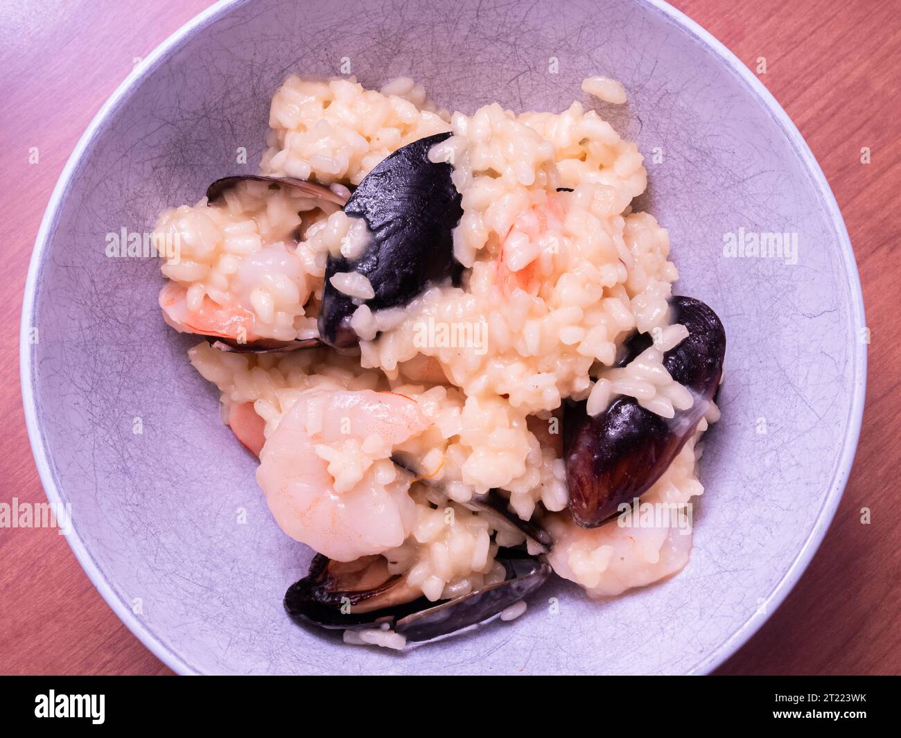 Shrimp saffron arborio rice hires stock photography and images Alamy