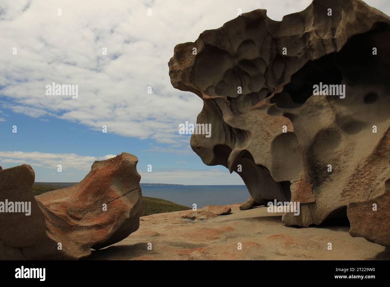 Iconic Remarkable Rocks on Kangaroo Island, South Australia Stock Photo ...