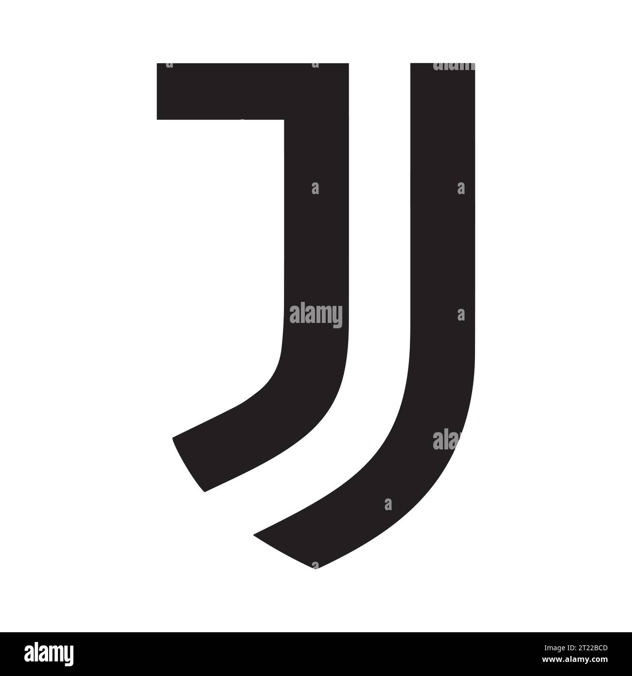 Juventus FC Colorful Logo Italian professional football club, Vector Illustration Abstract image Stock Vector