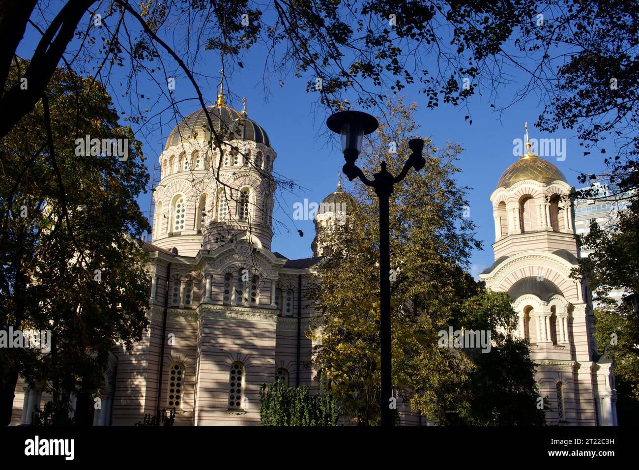 Cathedral of the Nativity of Christ, Riga, Latvia Stock Photo