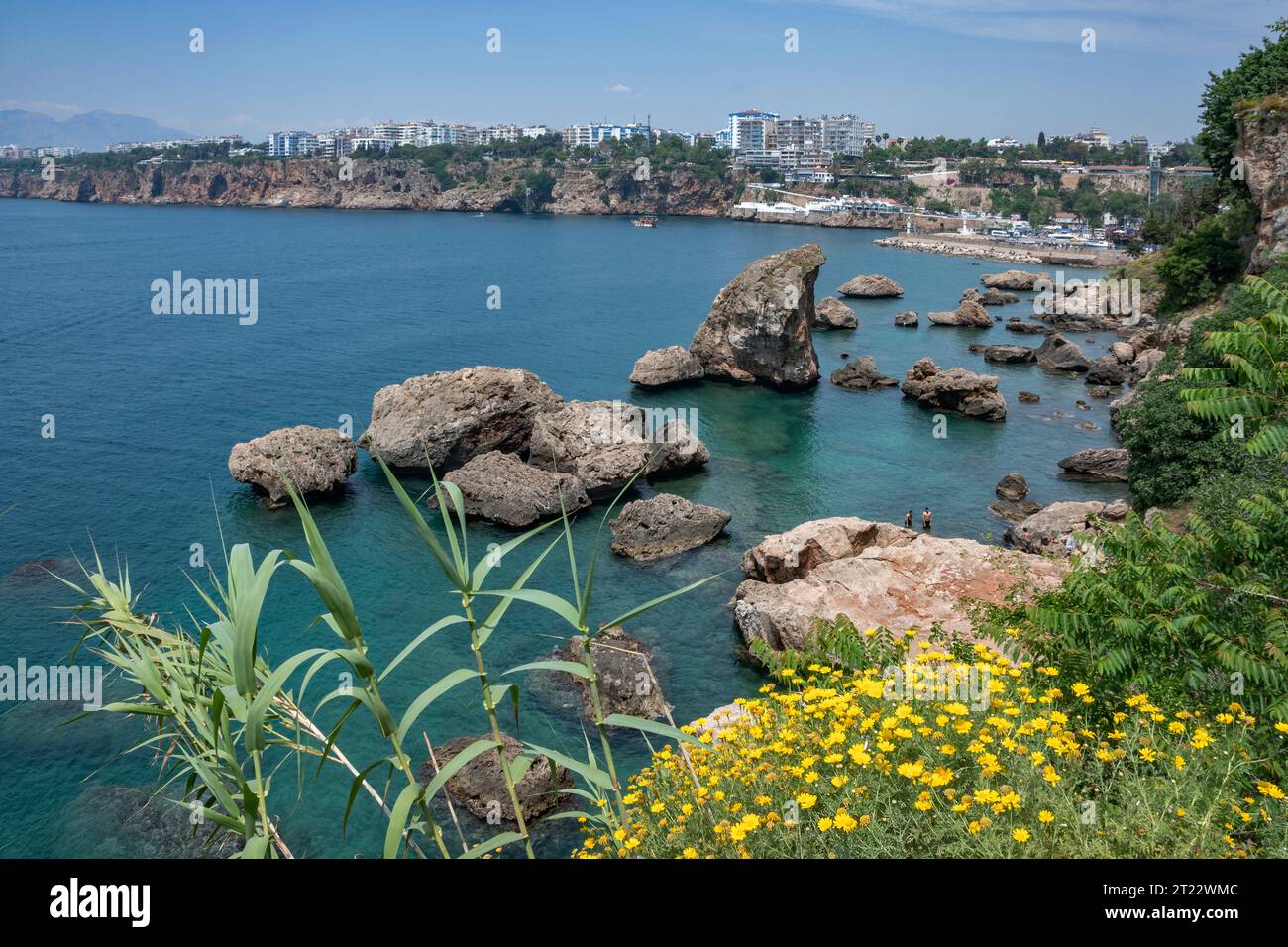 Antalya,Mediterranian coast ,South Turkey Stock Photo