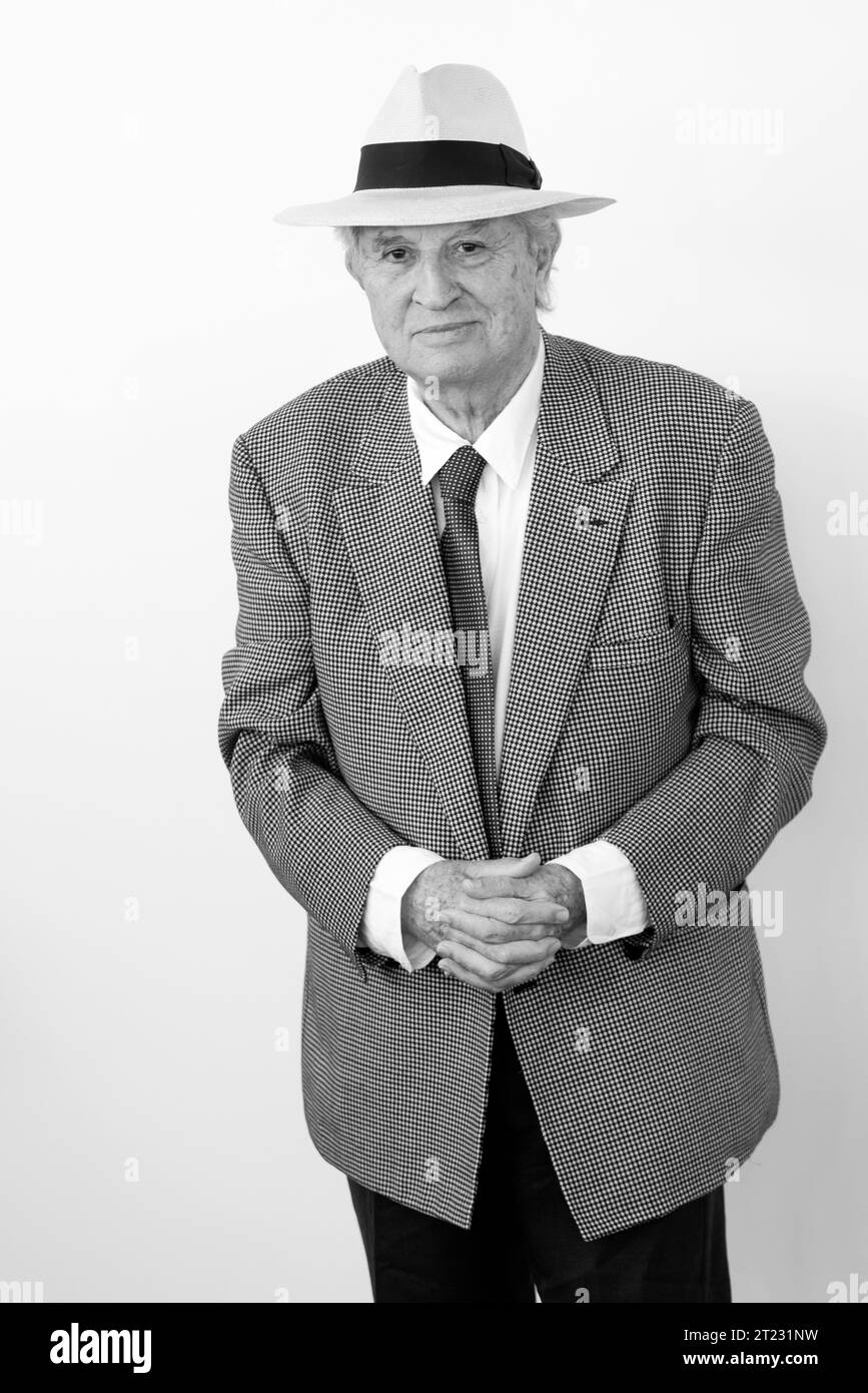 VENICE, ITALY - SEPTEMBER 04: Vittorio Storaro attends the photo-call for the movie 'Coup De Chance' at the 80th Venice International Film Festival on Stock Photo