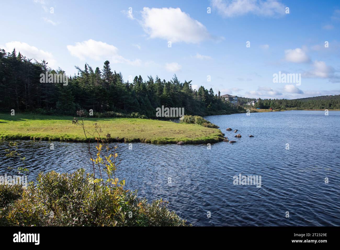 Waterman's Pond Park in Flat Rock, Newfoundland & Labrador, Canada Stock Photo Alamy