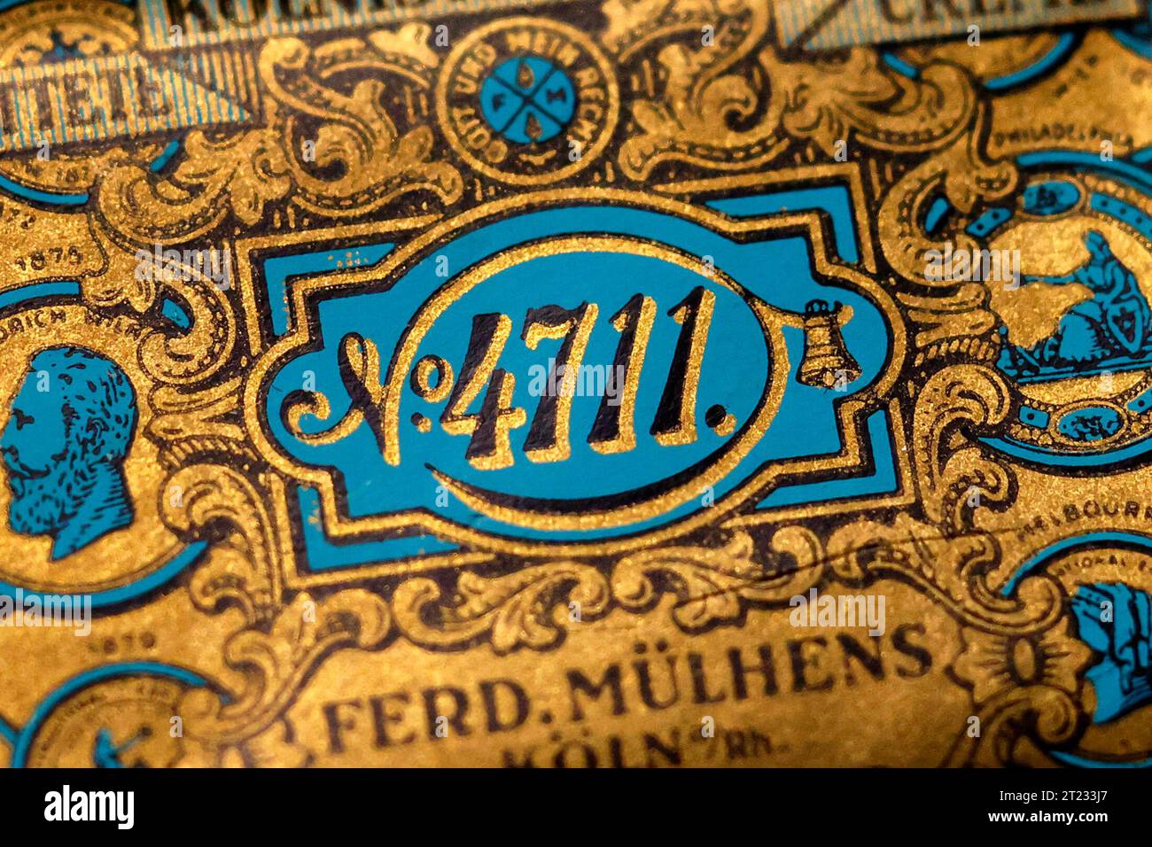 Ein Vintage-Produkt von 4711 Creme Seife mit dem Logo von 4711 ...