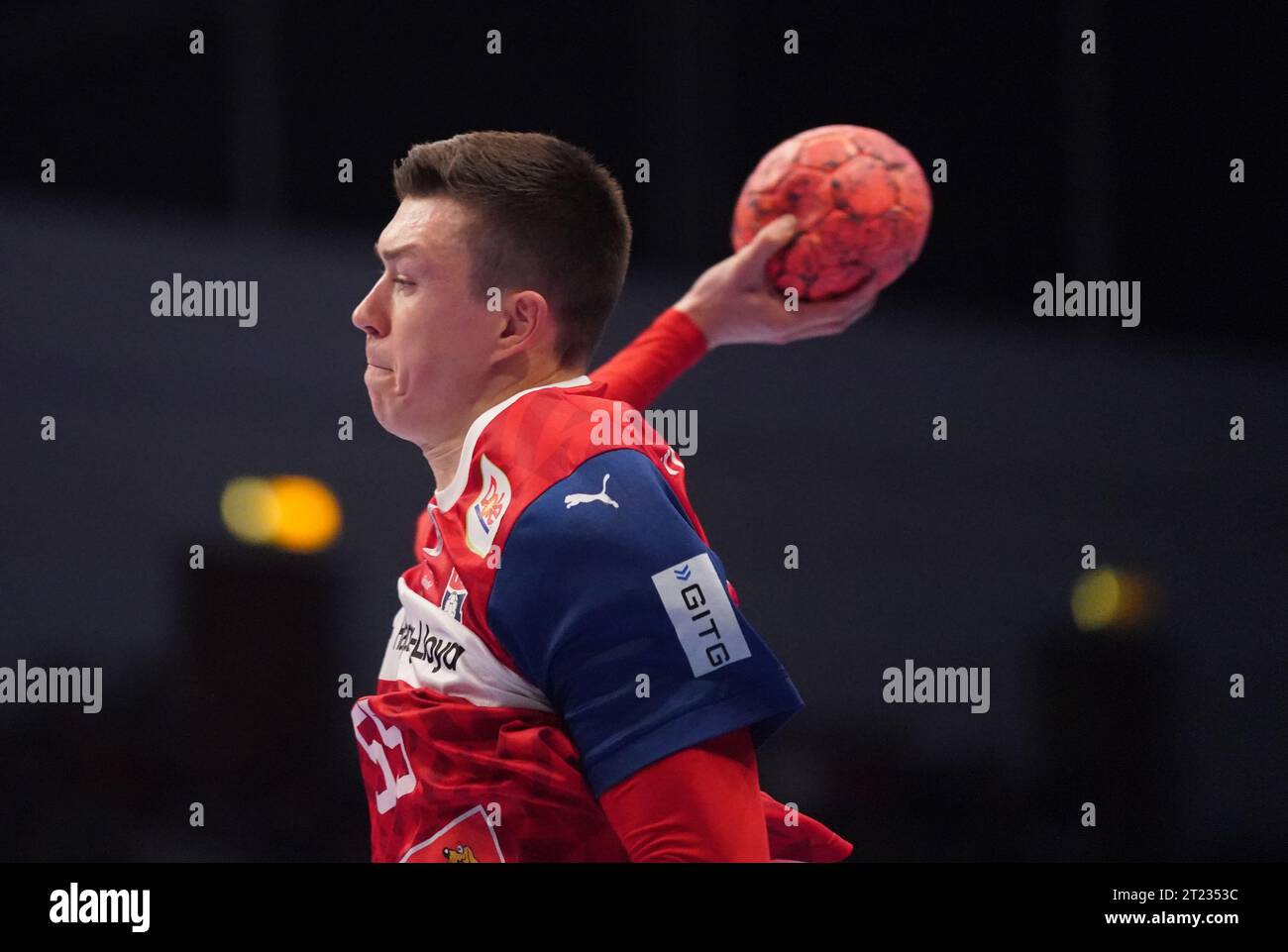 Hamburg, Germany. 12th Oct, 2023. Handball Bundesliga, Matchday 9, HSV
