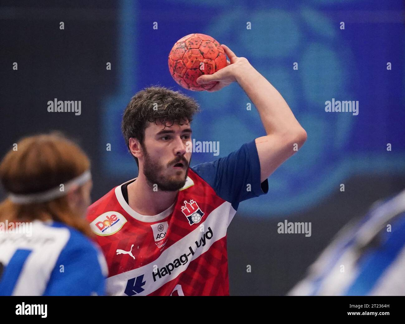 Hamburg, Germany. 12th Oct, 2023. Handball Bundesliga, Matchday 9, HSV