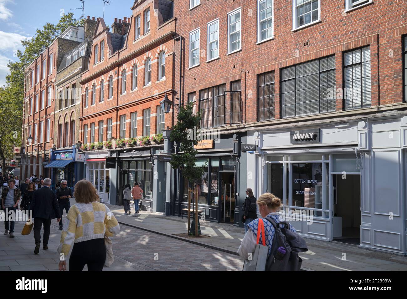 Earlham Street London England UK Stock Photo