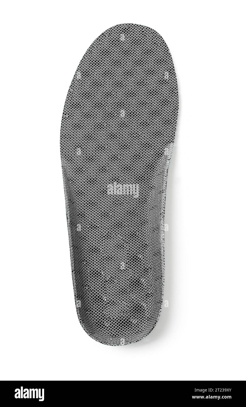 Medical insoles. Isolated orthopedic insoles on a white background ...