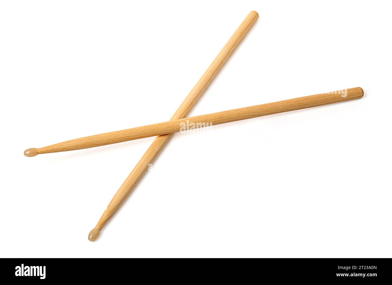 The drumstick is isolated on a white background with clipping path ...