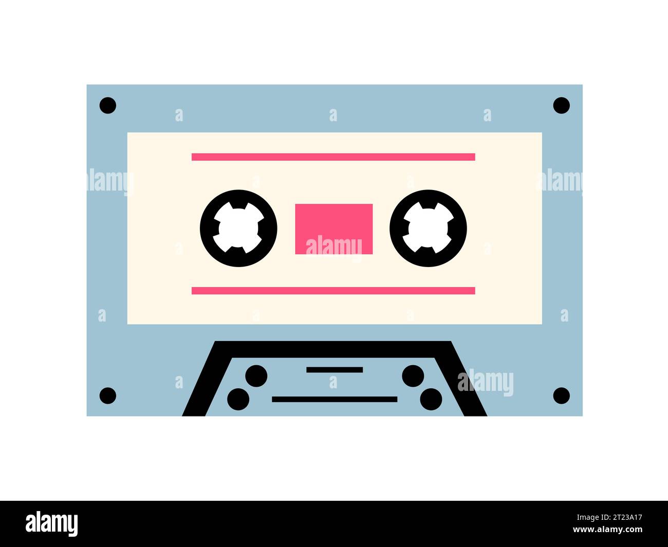 Retro audio cassette Stock Vector Image & Art - Alamy