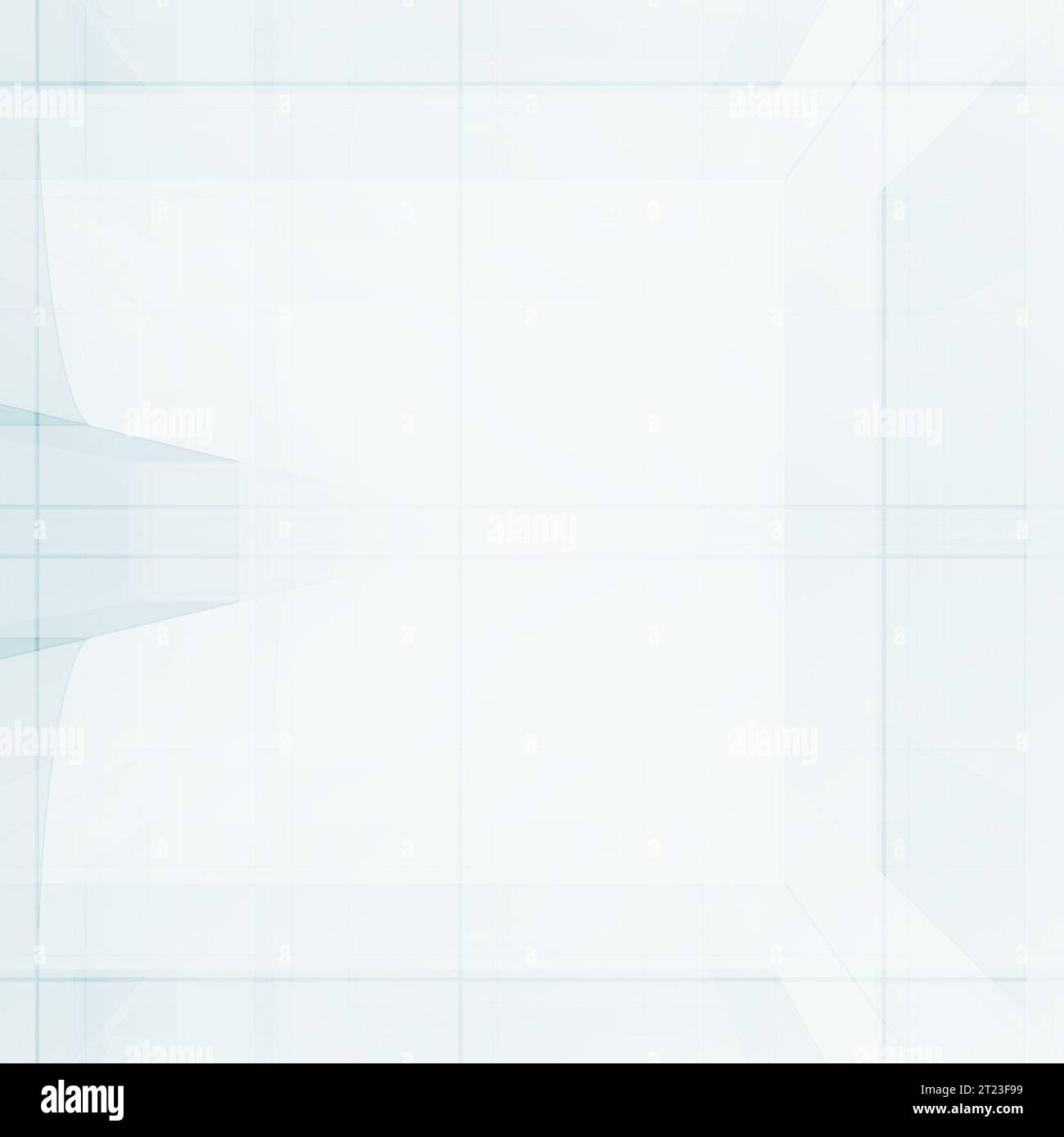 Blue cube 3d rendering Stock Photo - Alamy