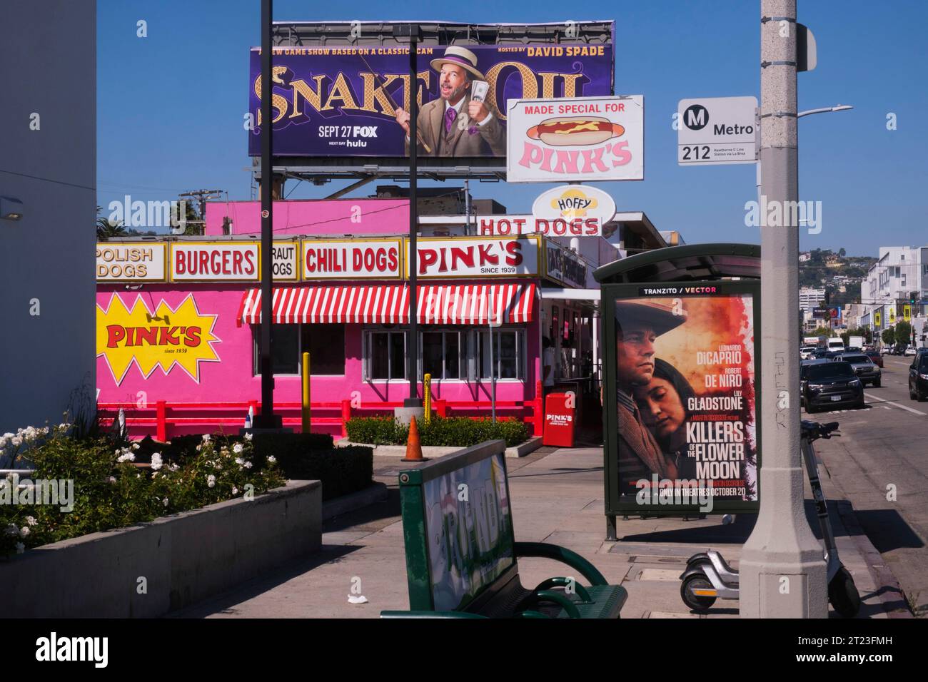 Pink's restaurant. La Brea Ave. Los Angeles, California, United States of America Stock Photo