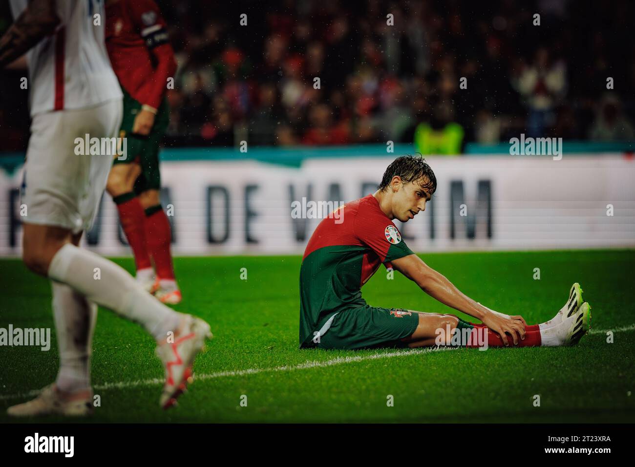 Joao Felix during UEFA Euro 2024 qualifying game between national teams