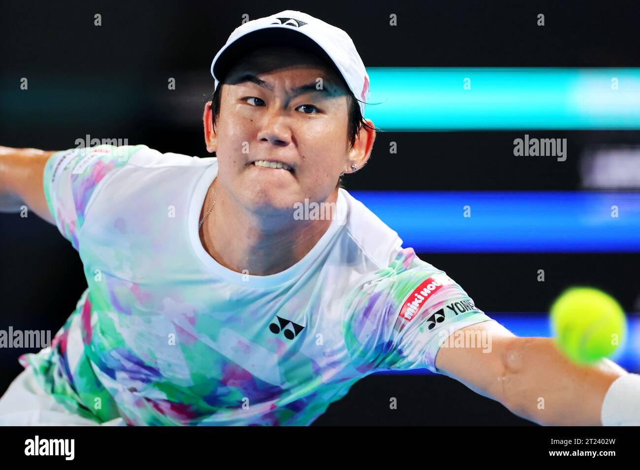 Ariake Coliseum, Tokyo, Japan. 16th Oct, 2023. Yoshihito Nishioka (JPN