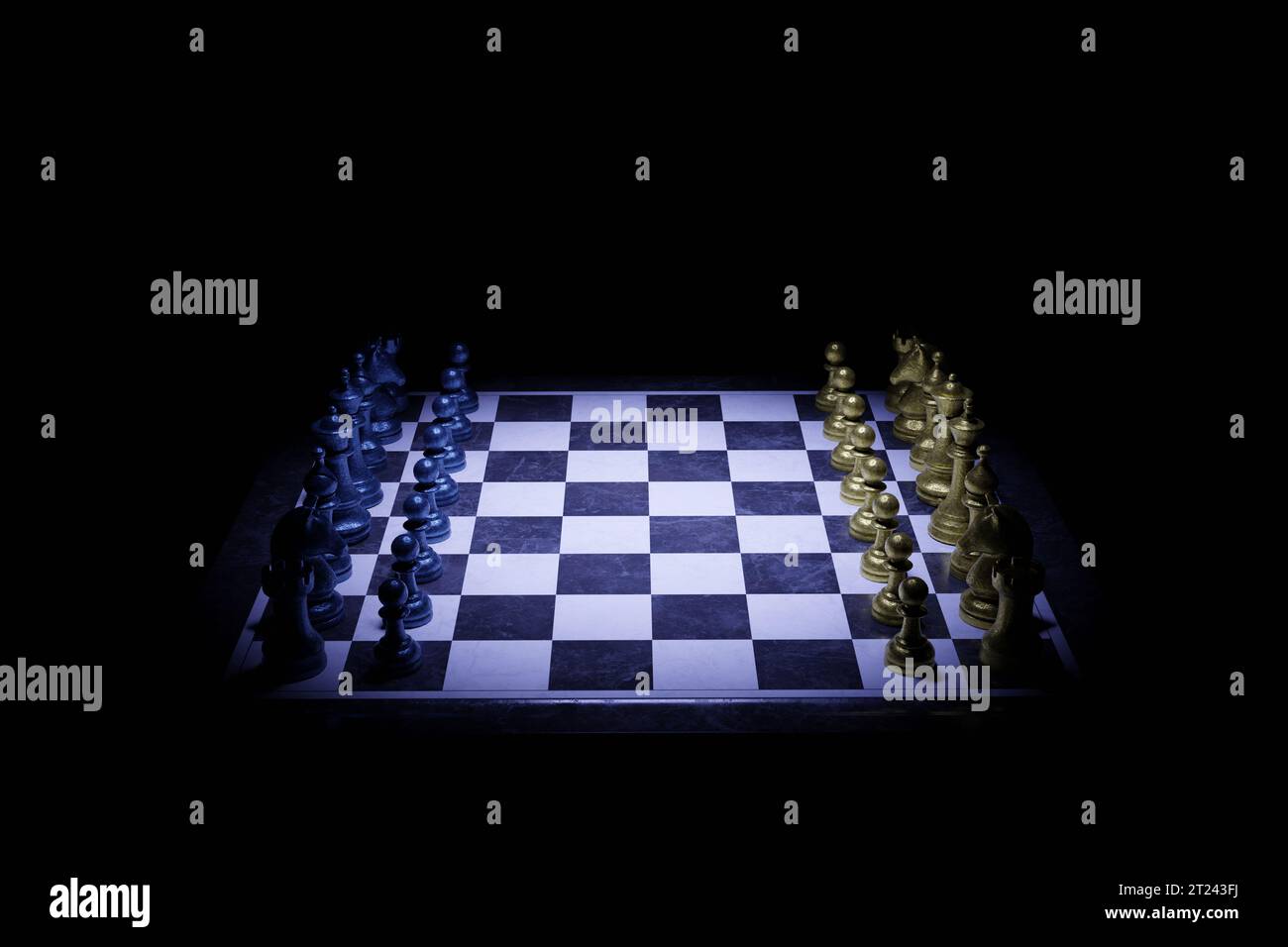 3d chess background Stock Photo - Alamy