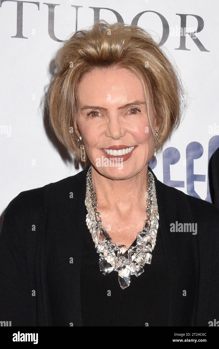 NEW YORK, NY - OCTOBER 16: Lesley Visser at The Buoniconti Fund to Cure ParalysisÕ 38th Annual Great Sports Legends Dinner at the Marriott Marquis in New York City on October 16, 2023. Copyright: xMediaPunchx Credit: Imago/Alamy Live News Stock Photo